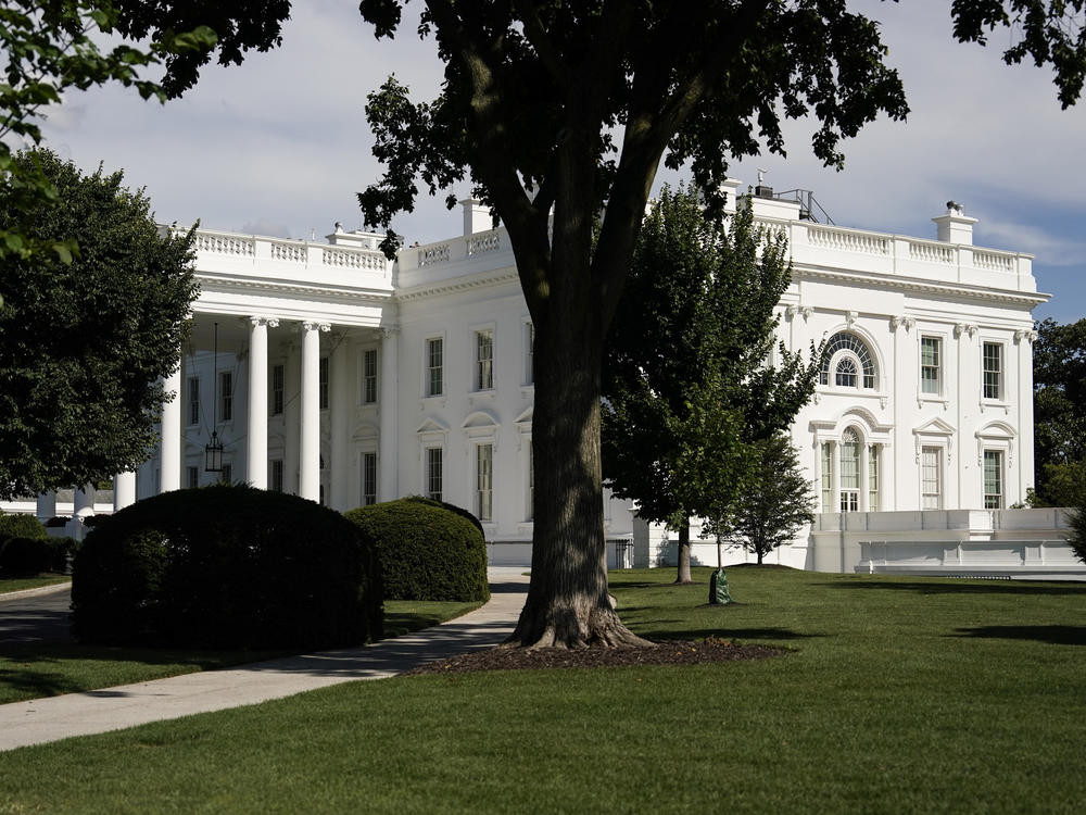 The White House, as seen on July 30, 2022.