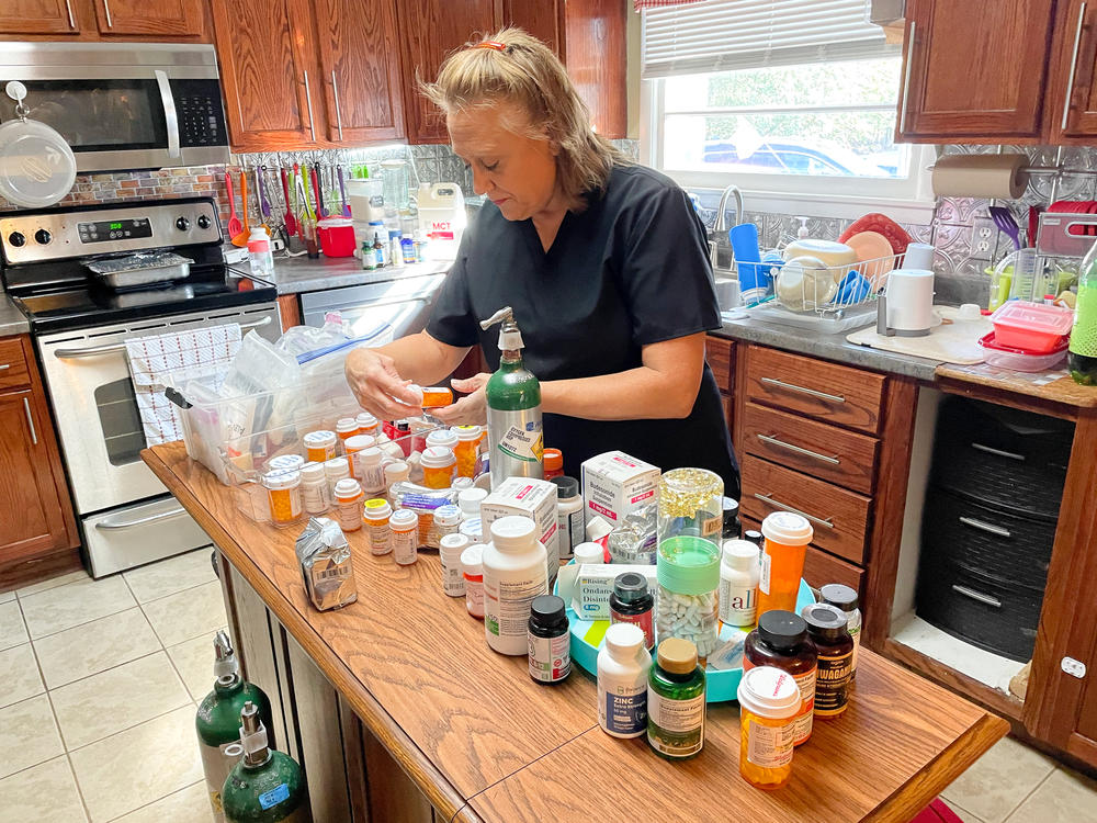 Cinde Lucas, whose husband Rick has suffered from long COVID, examines the many supplements and prescription medications he tried while looking for something to combat brain fog, depression and fatigue.