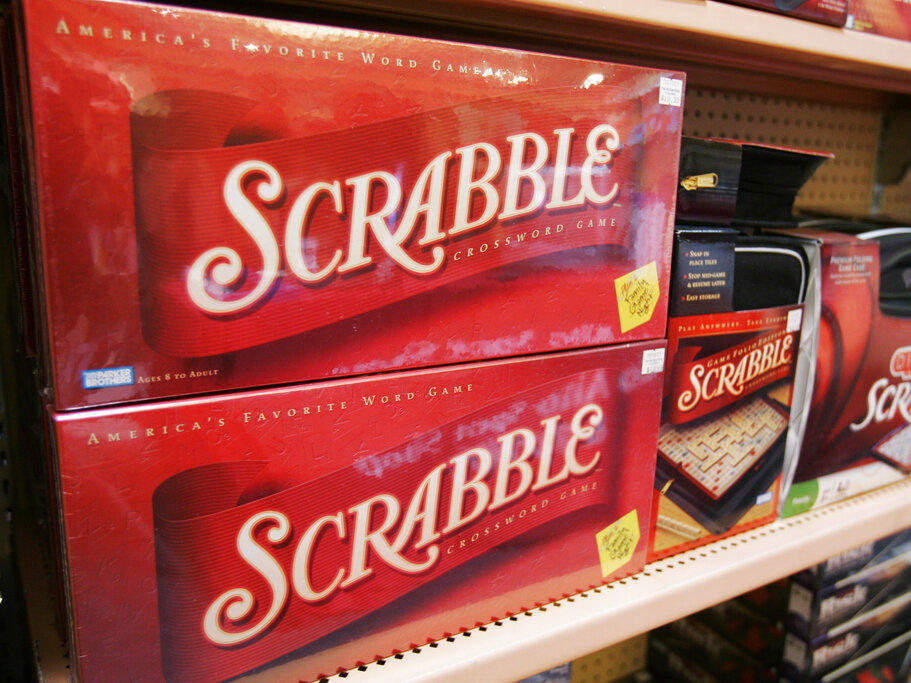 Scrabble games at a store in Palo Alto, Calif., in 2009.