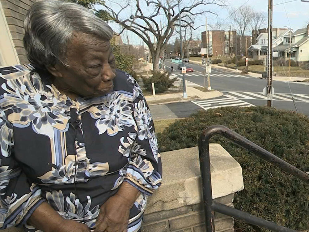 This Feb. 22, 2016, frame grab from video shows Virginia McLaurin in Washington.
