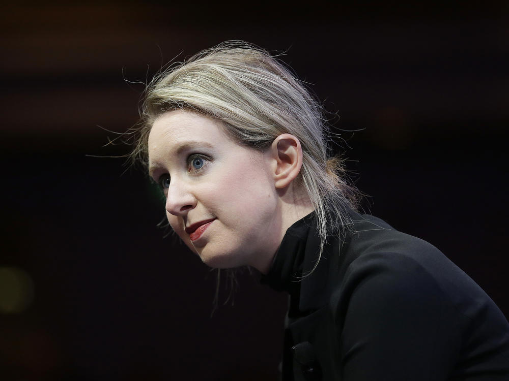 Founder and CEO of Theranos Elizabeth Holmes speaks at the Fortune Global Forum in San Francisco on Nov. 2, 2015.