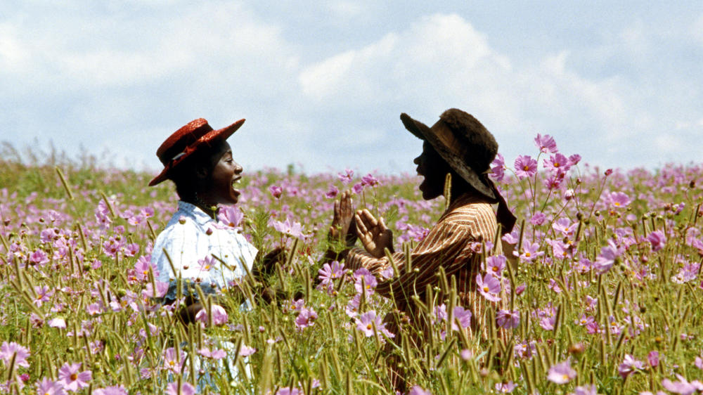 Desreta Jackson and Akosua Basia in<em> The Color Purple</em>.