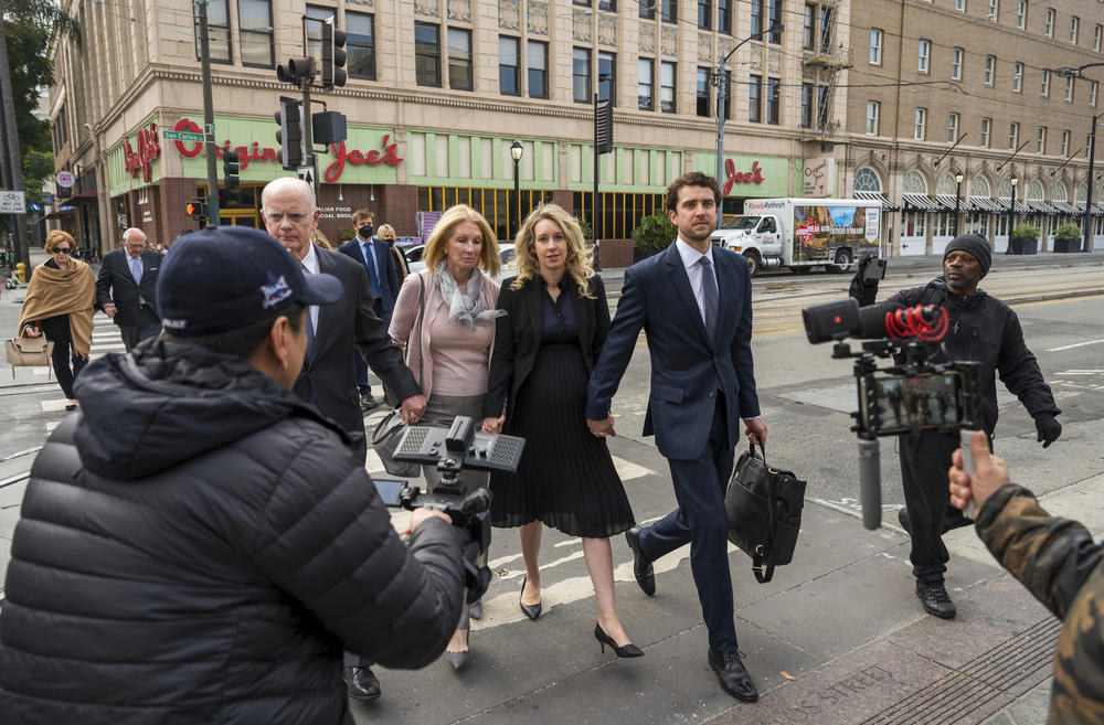 Elizabeth Holmes was sentenced to 11 years in federal prison last week in San Jose, Calif., after a jury convicted her earlier this year of defrauding investors through her former blood-testing company, Theranos.