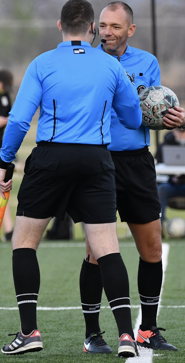 Brian Barlow is a longtime collegiate soccer referee. He says becoming a referee these days is a tough sell.