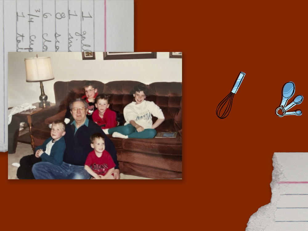 Pete Kincaid and his grandchildren