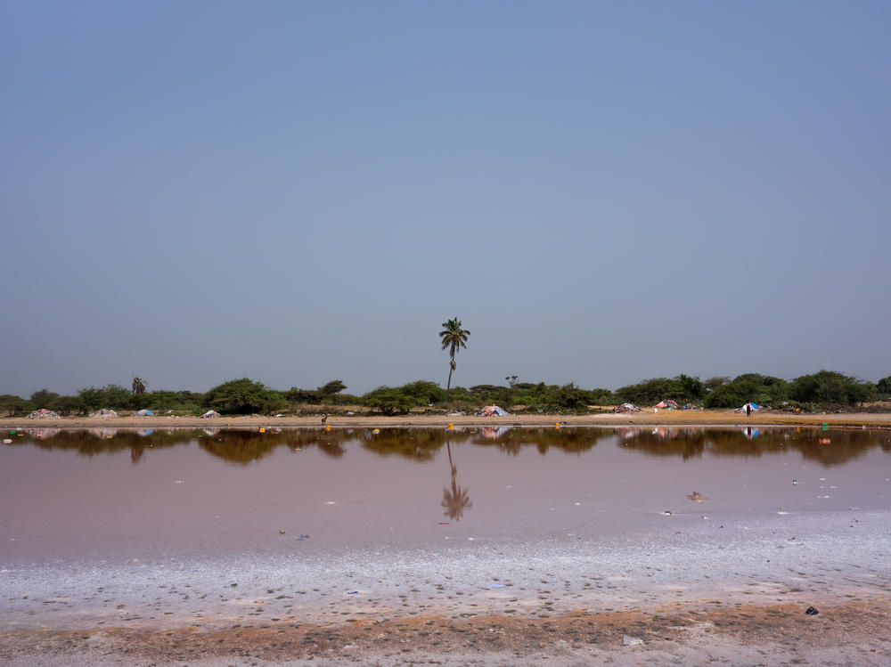 Seawater has now swallowed up large parts of Niang's family land.