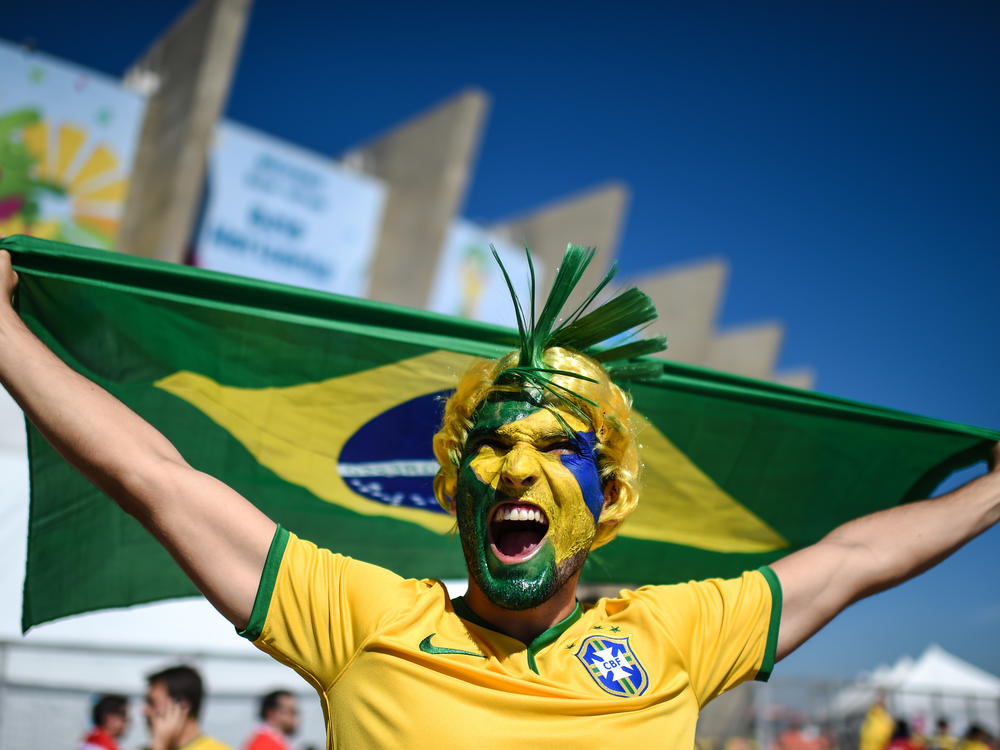 Brazil's soccer star Vinícius Júnior wants to give back to schools in his  hometown : NPR