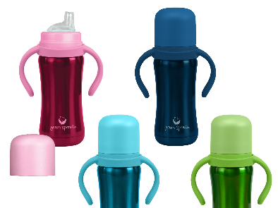 The November recall applies to the Green Sprouts 6-ounce Stainless Steel Sippy Cup, Sip & Straw Cup and its 8-ounce Stainless Steel Straw Bottle.