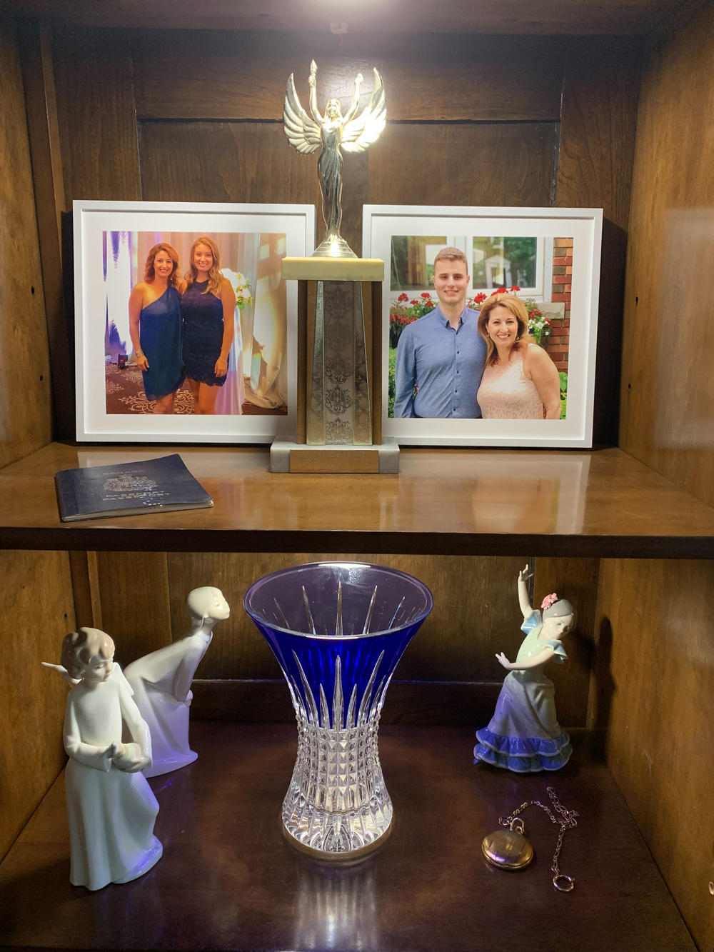 Paul Manley decided to create an ancestral altar after his wife and father died in recent years.