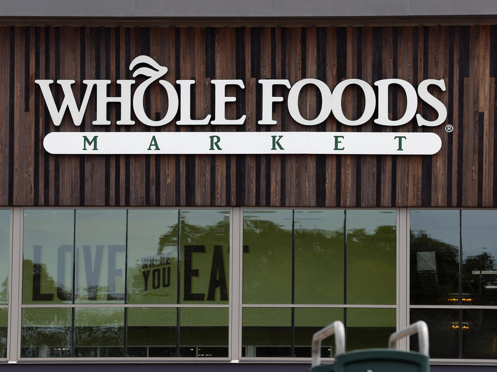 Whole Foods (pictured here in Jackson, Miss.) says it will pause purchases of Maine lobster for environmental reasons, but isn't pulling it from the shelves.