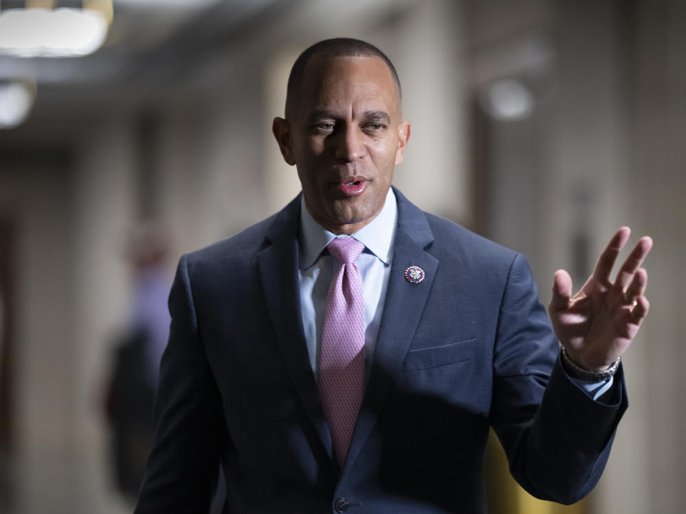 Rep. Hakeem Jeffries, D-N.Y., ran unopposed for the position of House Democratic leader. He replaces Rep. Nancy Pelosi, D-Calif., who announced she would not run for the top leadership post after Democrats lost control of the House in the midterms.