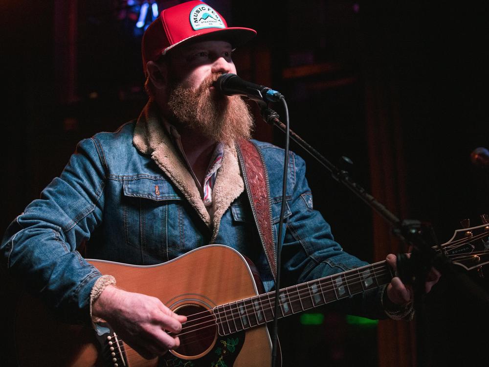 Jake Flint performs in January of 2020 at Mercury Lounge in Tulsa, Okla.