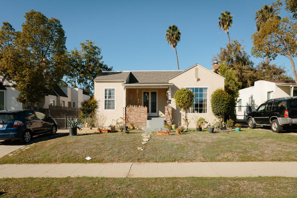 The Escudero family's home in the El Sereno neighborhood of Los Angeles on Nov. 20, 2022.