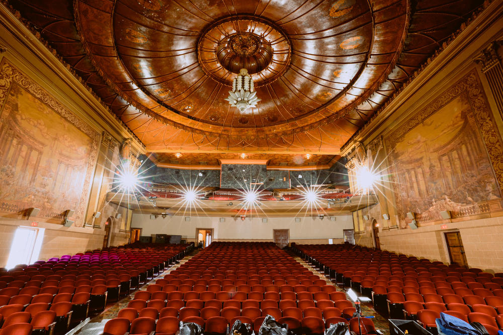 The Castro Theatre's interior.