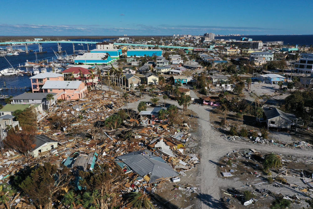 Climate change is making storms like Hurricane Ian that slammed into Florida in September wetter and more powerful.