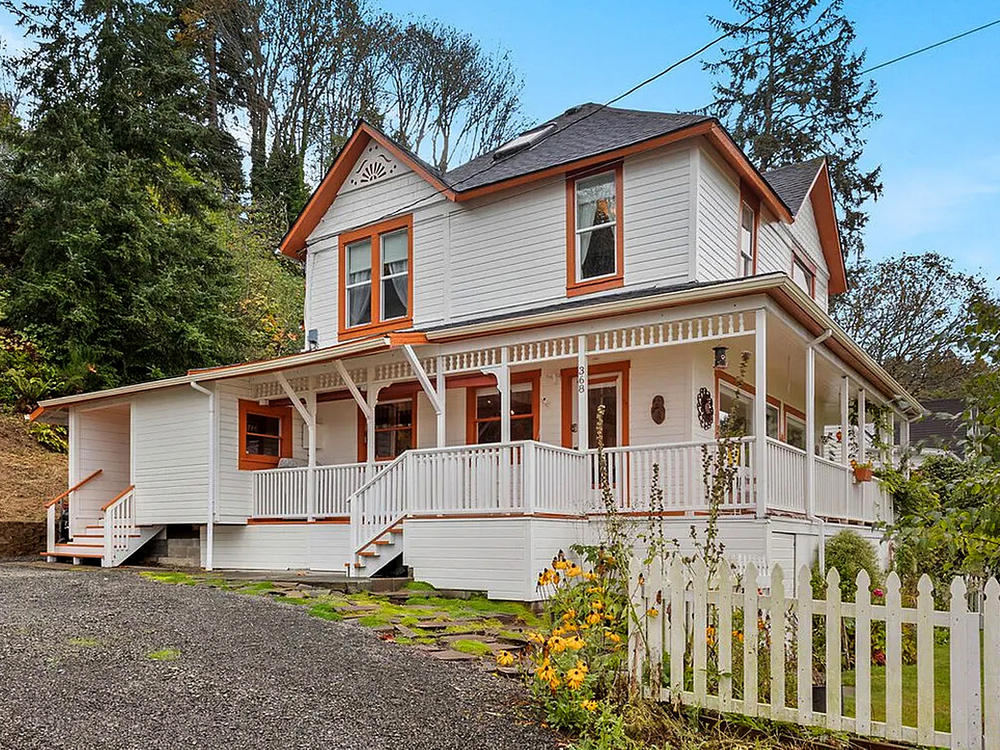 In this undated photo provided by RETO Media is the house featured in the Steven Spielberg film <em>The Goonies</em> in Astoria, Ore.