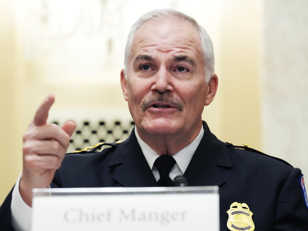 U.S. Capitol Police Chief J. Thomas Manger will speak on behalf of his department at a  Congressional Gold Medal ceremony for his officers who defended the U.S. Capitol on January 6, 2021.