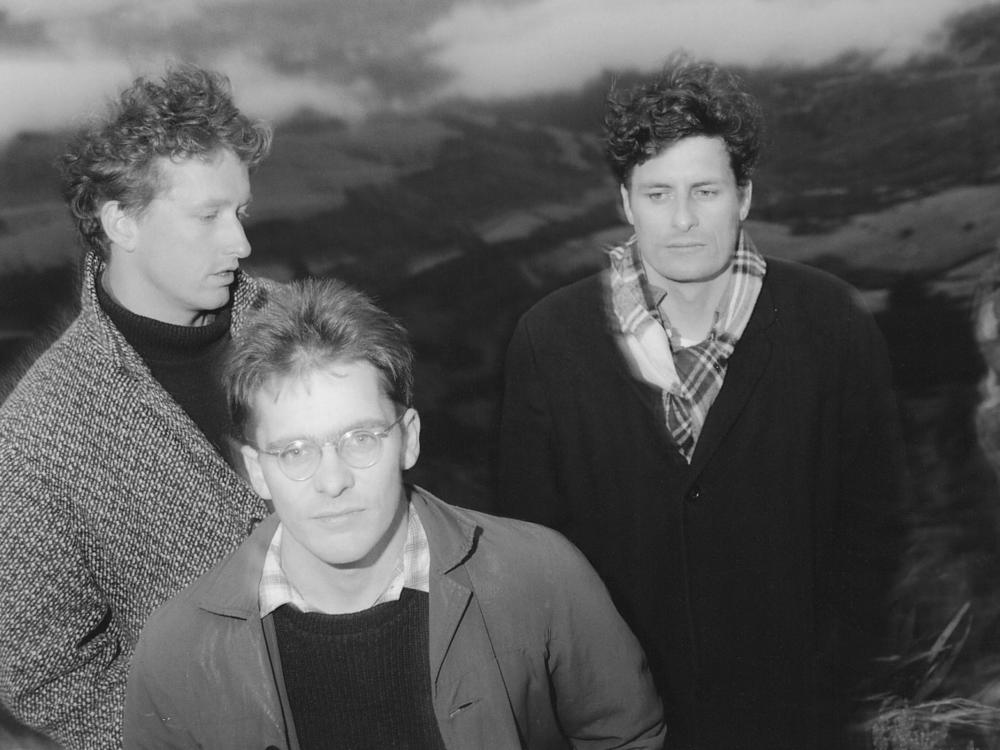 Hamish Kilgour (right) pictured with The Clean.