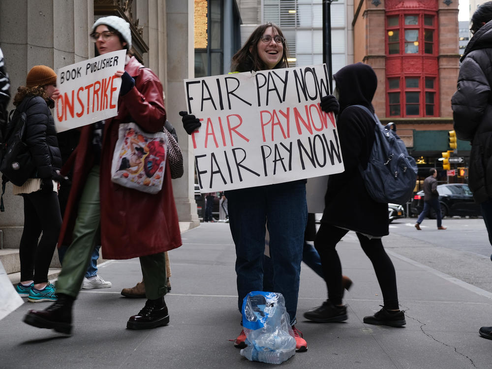 More than 250 workers at HarperCollins, one of the biggest publishers in the country, have been on strike since November.