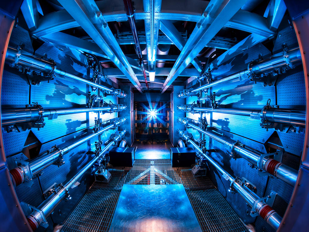 The multi-billion dollar National Ignition Facility has used 192 laser beams to create net energy from a tiny pellet of nuclear fuel.