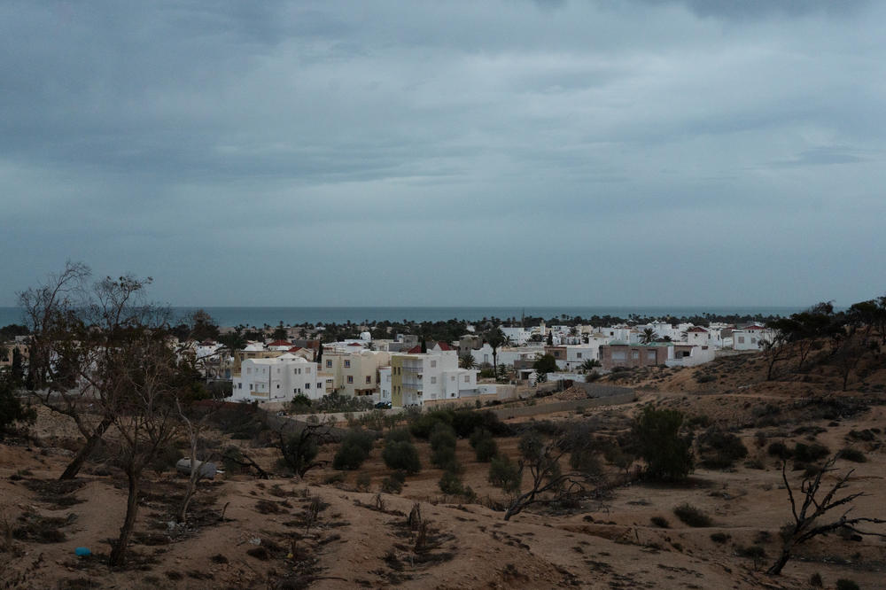 Zarzis, a city in southeast Tunisia where people try to cross the Mediterranean by boat.