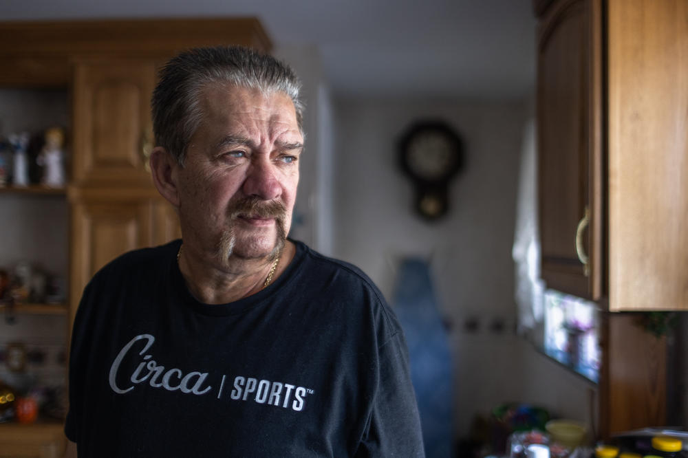 Harry Weist, now retired, worked at the Goodyear plant in Niagara Falls, N.Y., where he was exposed to the compound ortho-toluidine, resulting in his developing bladder cancer. He now lives in Las Vegas but returns to his in-laws' home in Lewiston for doctor's appointments.