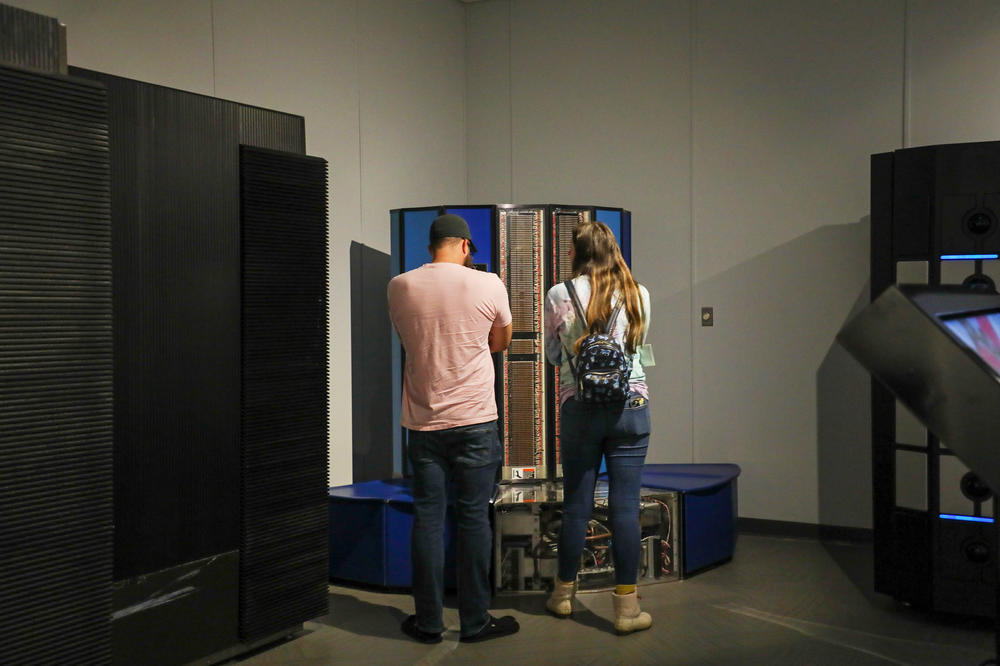 The recently retired nuclear command-and-control infrastructure is on display at the NSA Cryptologic Museum.