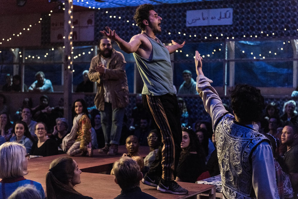 <em>The Jungle</em>, an immersive show about a group of refugees in an improvised camp in France, is returning to St. Ann's Warehouse after receiving wide acclaim in 2018.