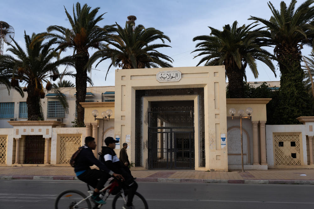 Central Sidi Bouzid, Tunisia, where, over a decade ago, a fruit vendor set himself on fire and set off a wave of Arab uprisings.