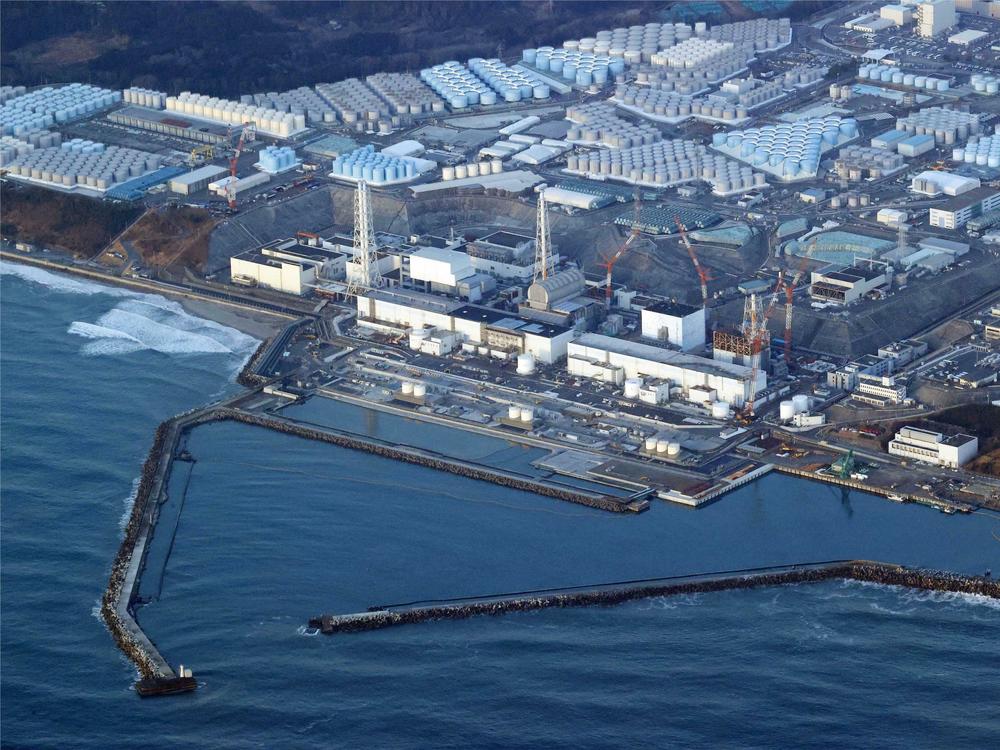 The Fukushima Daiichi nuclear power plant is seen on March 17. Japan on Thursday adopted a new policy promoting greater use of nuclear energy to ensure a stable power supply amid global fuel shortages and reduce carbon emissions — a major reversal of its phaseout plan since the Fukushima crisis.