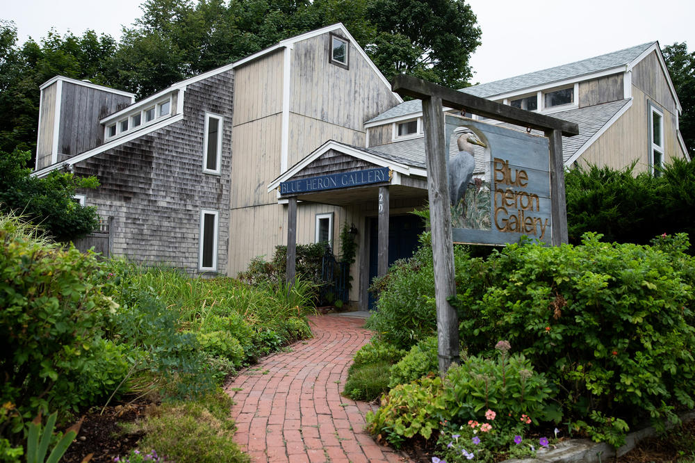 The Blue Heron Gallery, a seasonal Cape Cod business, opened about a month later than usual in 2020 due to COVID shutdowns.