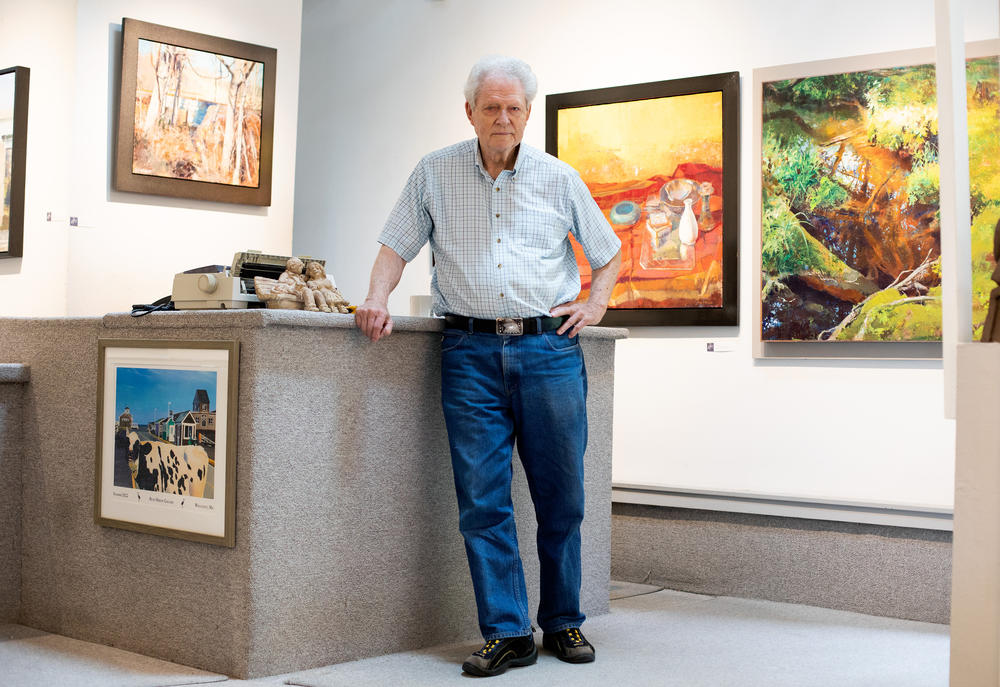 Roy Thurston owns the Blue Heron Gallery in Wellfleet, Mass., which received $14,000 in PPP loans, all forgiven. He questions why businesses like TB12, a sports nutrition company co-founded by NFL quarterback Tom Brady, were also eligible for the program.
