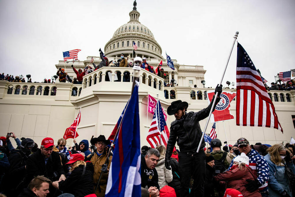 Pro-Trump supporters attack the U.S. Capitol on Jan. 6, 2021. A House select committee has spent roughly a year and a half investigating what led to the riot and released its full report on Friday.