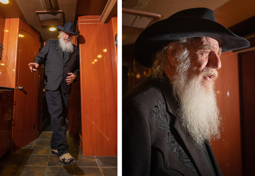 Ray Benson, bandleader of Asleep at the Wheel, which has played inaugurations of four U.S. presidents — Democrats and Republicans. He tries to keep the band out of polarized politics.