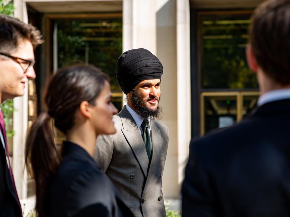 Milaap Singh Chahal is one of the men who was denied entry to basic training because of his beard.