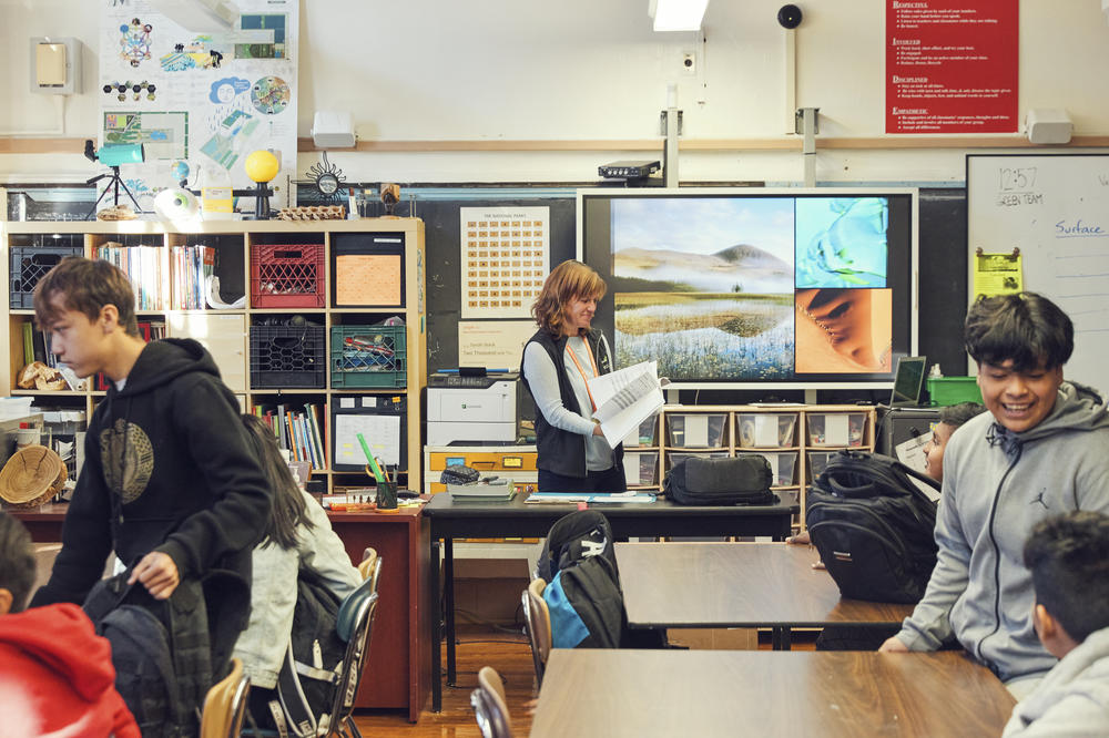 Slack hopes this lesson will inspire her middle school students to advocate for improvements to their outdoor environment, at school and in their wider community.