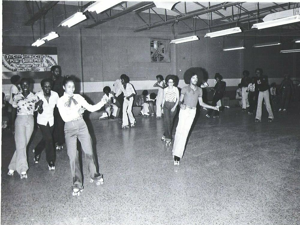 Inside RollerCade in the 1970s