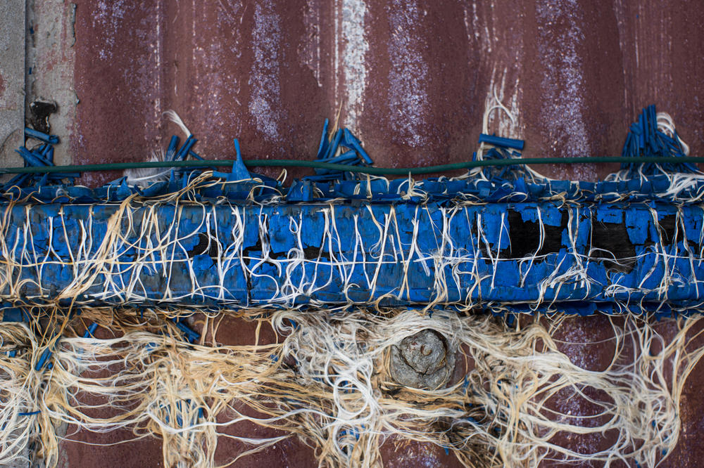 Thousands of damaged roofs in Puerto Rico are still covered in the blue tarps the government issued after Hurricane Maria in 2017. Others display only the tattered remnants.