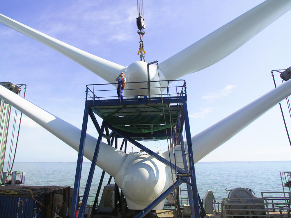 The first nacelles onboard a sea energy 