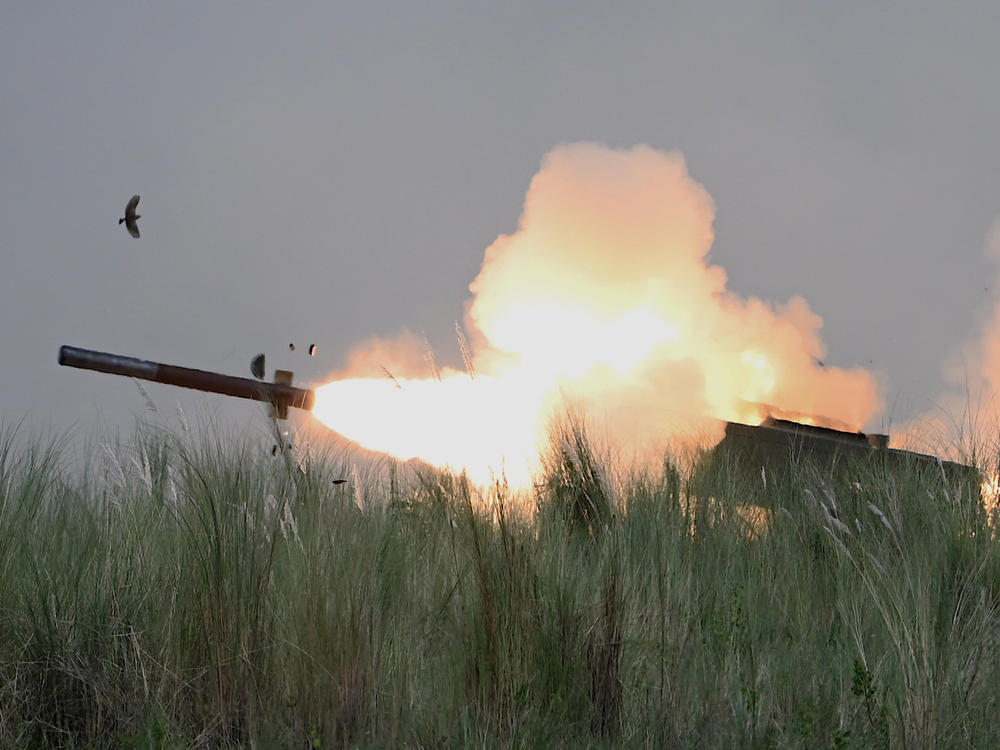 This photo shows the M142 High Mobility Artillery Rocket System (HIMARS) firing during exercises in the Philippines. Russia accused Ukraine of using the same weapons to carry out the attack.