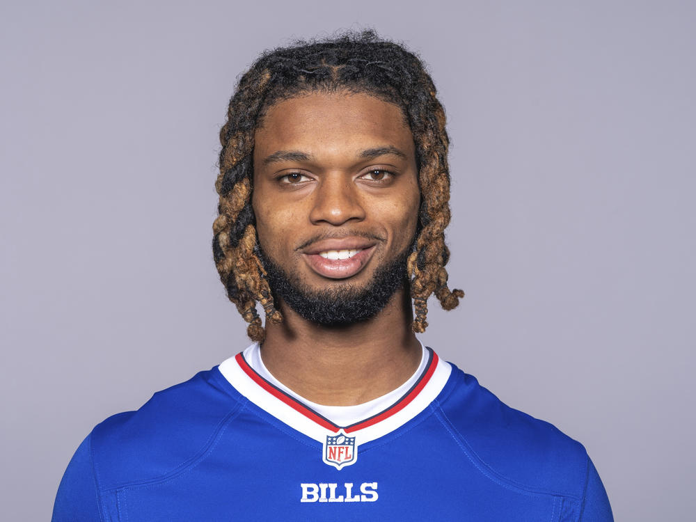 Damar Hamlin of the Buffalo Bills NFL football team, pictured in June 2022.