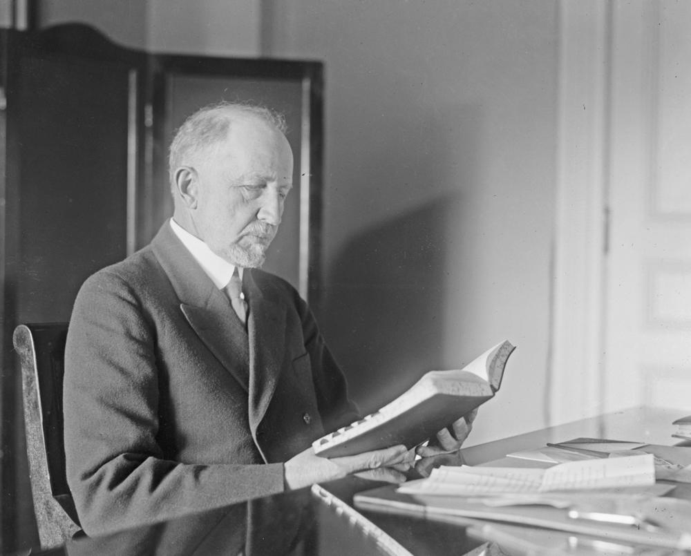 Speaker of the House Frederick H. Gillett ca. between 1918 and 1920.