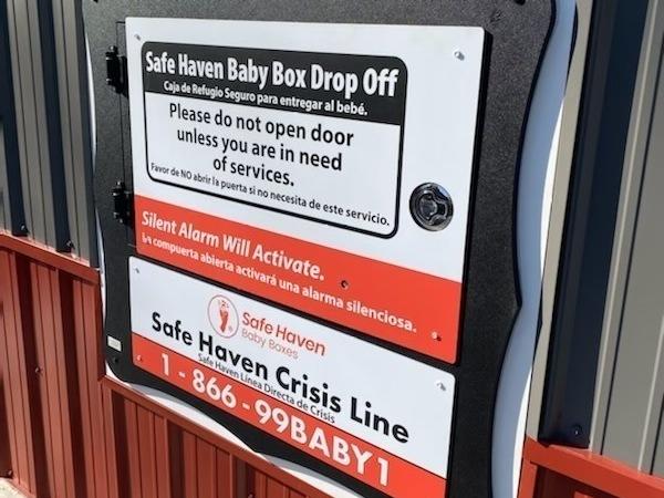 Florida's only baby box launched at a fire station in Ocala on Dec. 18, 2020. For the first time, a newborn was surrendered there recently.