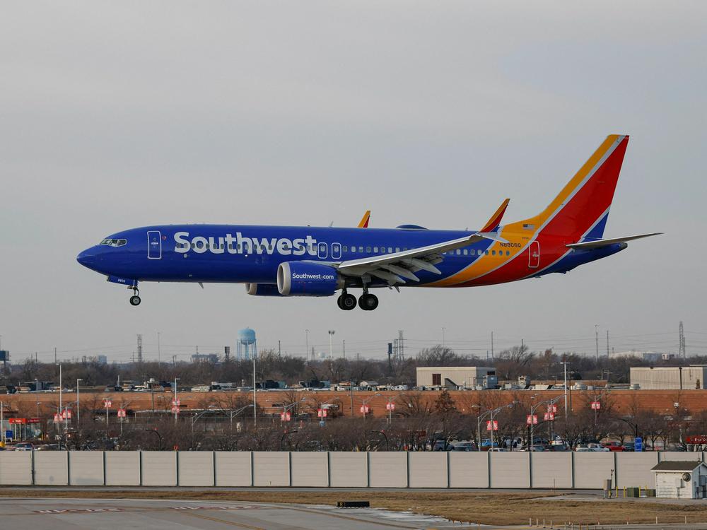 Southwest Airlines says more than 16,700 of its flights were cancelled between Dec. 21-31, which will cost the company as much as $825 million.
