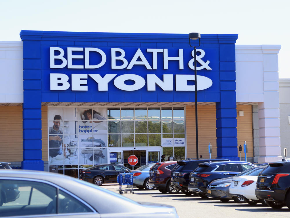 Bed Bath & Beyond has lost shoppers and money after a series of ineffective or mistimed turnaround attempts. It has also exhausted numerous financial lifelines. Shown here is a Bed Bath & Beyond store in Westbury, New York.