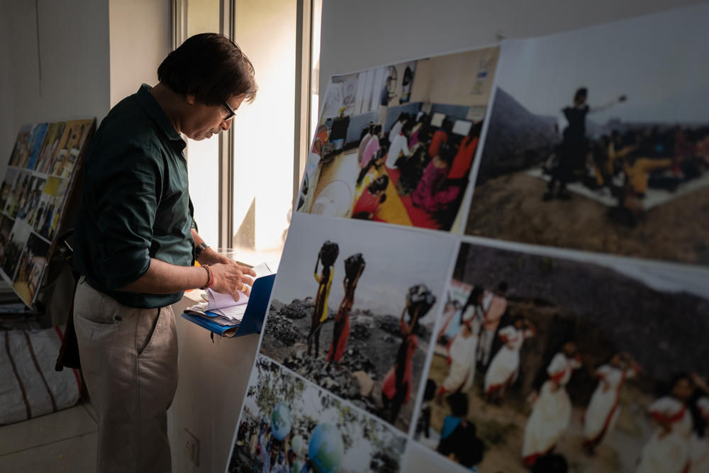 Pinaki Roy is Jharia-born educator and founder of the Coalfield Children Classes, a free after-school initiative. About 100 young people attend the programs offered.