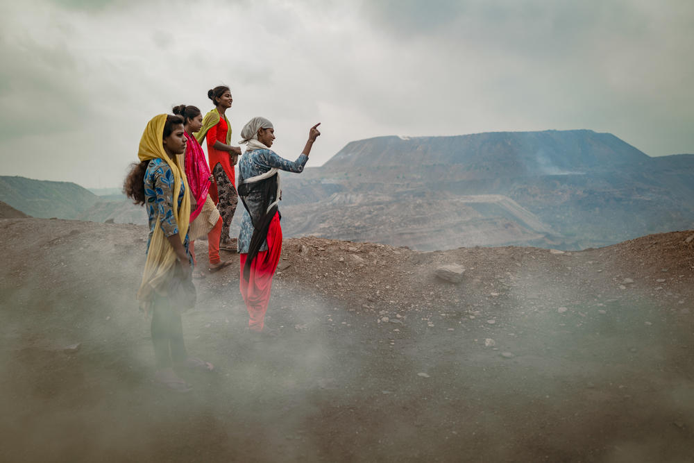 A view of the Ghansadih mine in July 2022. India plans to double its annual mining production to about <a href=