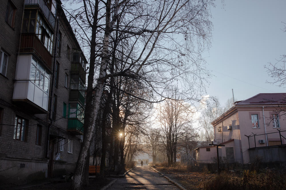 Vlad drove through Konstantinivka in the afternoon, delivering humanitarian aid to a series of locations with people in need in one of the closest Ukrainian held cities to the fighting in Bakhmut.