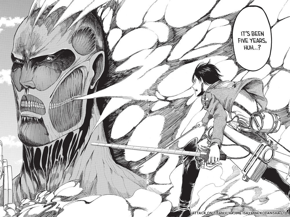From <em>Attack on Titan</em> by Hajime Isayama