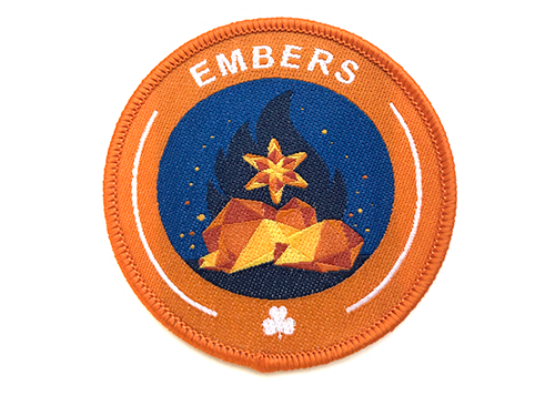 The Brownies branch of the Girl Guides of Canada will now be known as Embers, which will use this crest, pictured Jan. 9.